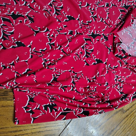 Patterned Mid Sleeve Blouse - Picture 3 of 6